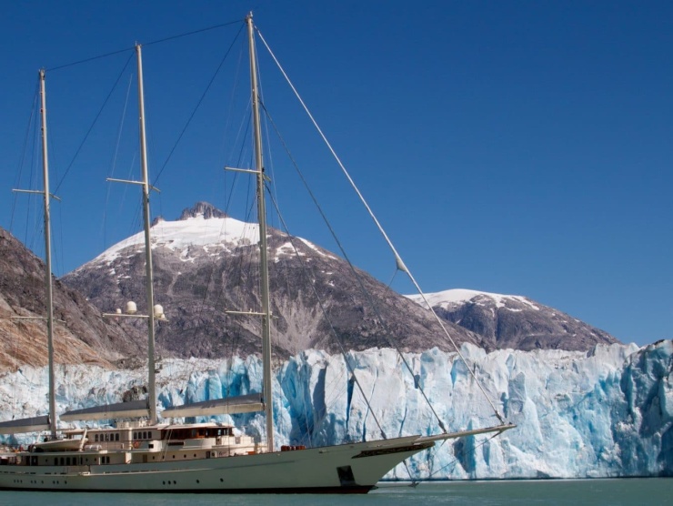 Athena Glacier shot – photo taken by crew Athena