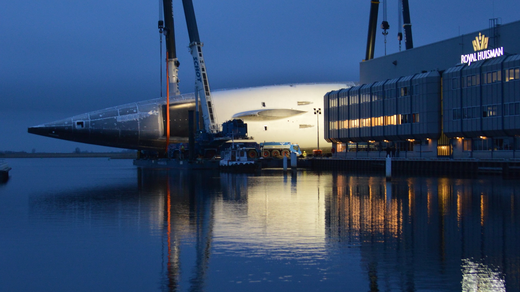 ROYAL HUISMAN TURNS ITS LARGEST HULL EVER
